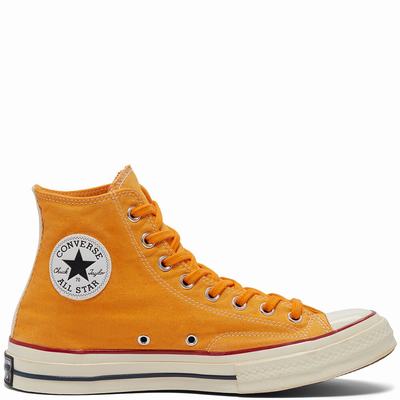 Converse Italian Crafted Dye Chuck 70 - Naisten Matalavartiset Tennarit - Keltainen